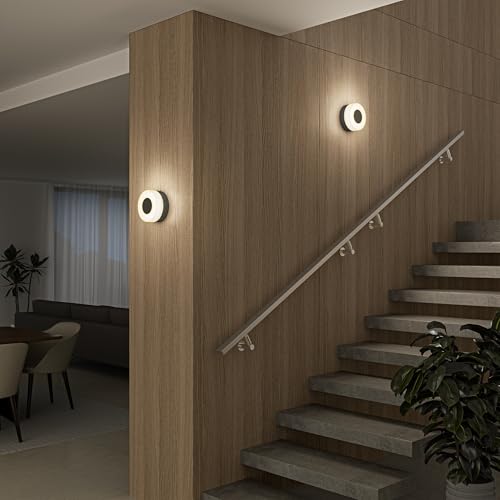 Image of artika Ludwig Outdoor Wall Light Fixture, Matte Black