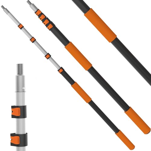 Buyplus 26ft Telescoping Paint Roller Extension Pole