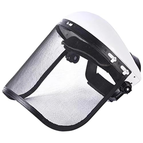 Ymxygz Safety Helmet with Visor Chainsaw Helmet Strimmer Face Guard Face Protection Shield Forestry Hat for Gardening Logging