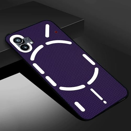 Image of AIBEX Back Cover Compatible with Nothing Phone 2 5G Super Frosted Shield Pro Hard Back Soft Border (PC + TPU) Shock Absorb Cover Raised Bezel Camera Protect PC Without Logo Cut