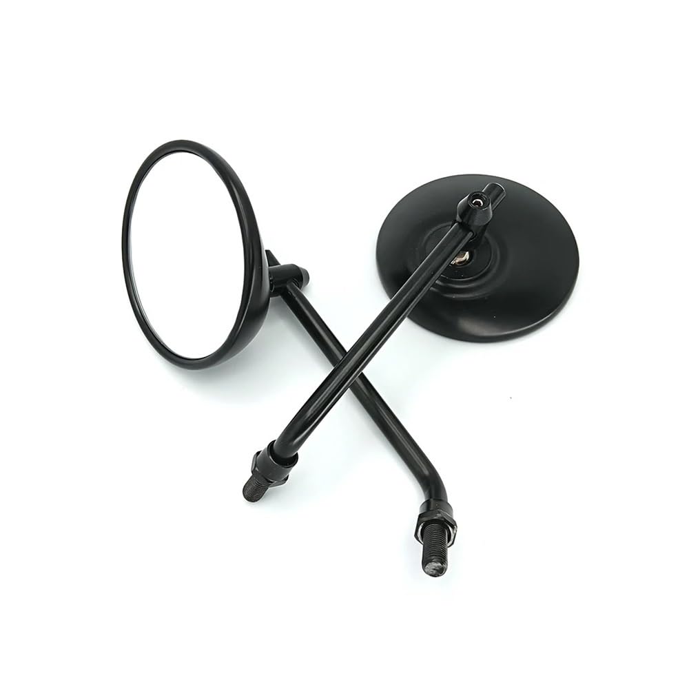 Espejo retrovisor universal redondo de doble poste con visión ampliada 6