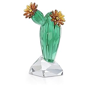 Swarovski Crystal Flowers Golden Yellow Cactus