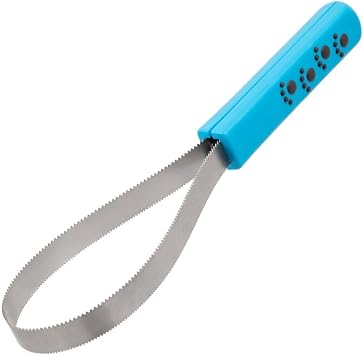 GROOM PROFESSIONAL Shedding Blade - Deshedding Brush for Dogs - Deshedding Tool for Grooming - Ideal for the Removal of Loose & Unwanted Hair - Made from Stainless Steel, 30cm