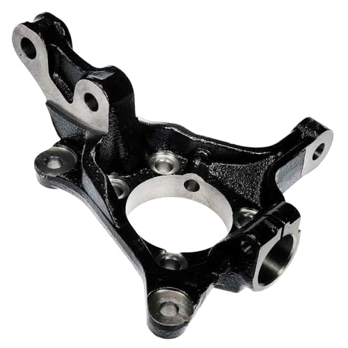 Image of Detroit Axle - Front Left Steering Knuckle for Subaru Forester Impreza XV Crosstrek WRX STI Driver Side Steering Knuckle Assembly Replacement