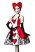 Produktbild Mask Paradise Atixo Queen of Hearts Kostmset - rot/schwarz/wei, Gre Atixo:XL