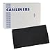 Boardwalk Linear Low Density Industrial Can Liners, 45 gal, 0.7 mil, 40 x 46, Black, 100/Carton