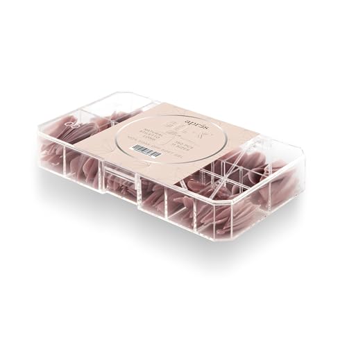 Apres Neutrals Gel-X Maisie Box Of Press On Nails, 11 Sizes 00-9, Soft Gel Nail Tip Box (150pcs) (Sculpted Stiletto Long, 150pcs)