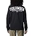 Columbia Women's North Cascades Branded Long Sleeve Crew, Black/Varsity Arch, Large
