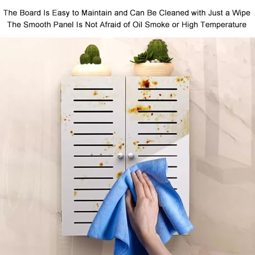 Cubierta protectora decorativa para tuberías de pared, oculta el calentador de agua a gas y la caja medidora para el hogar, oficina, cocina, baño