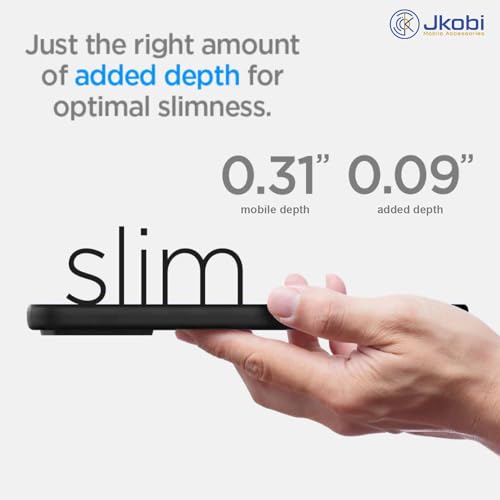 Image of Jkobi Silicone Back Cover Case for Google Pixel 6 Pro (Textured Grip Design | Camera Protection | Slim and Light Weight | Soft Touch and Feel | Black)