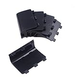 BIHRTC Pack of 5 Black Replacement Battery Shell Repair Part for Xbox One Wireless Controller