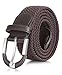 Marino Stretch Belts for Men - Golf Woven Stretch Belt - Gift Box - Brown - Medium (36-40