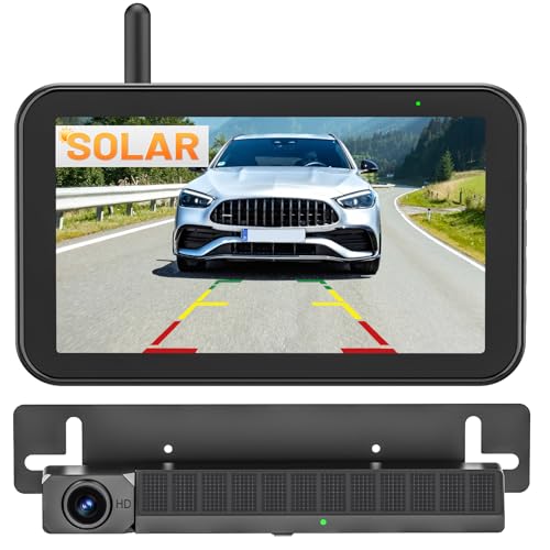 Kit Telecamera Retromarcia Con 2 Telecamere A LED IR E Monitor 7" TFT – Per Camper, Furgoni E Auto