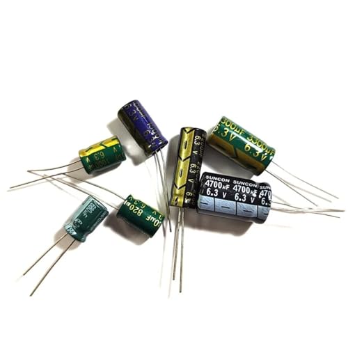 Condensateur électrolytique 1500uF 6.3V dimensions 8x16mm lot de 20