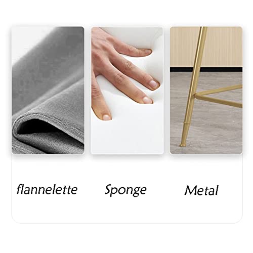 Tabourets de bar confortables pour soulager le dos avec dossier en cuir PU