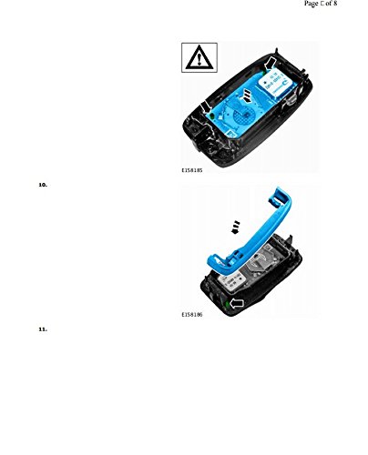 Land Rover Lr4 / Discovery 4 2010-2012 Remote Control Key Fob Cover Case Cover Part: Lr052905 #TOP5