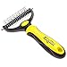 ShedTitan Dog Dematting Tools - 2 PC Set - Undercoat Rake & Dematting Comb for Dogs Doodles - Detangler Brush - Matted Hair Removal Mat Remover - Husky, Pyrenees, Persian Cats, Retriever