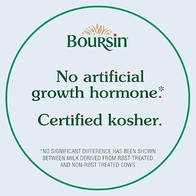 Boursin Garlic & Fine Herbs Cheese, Artisan fresh cheeses, 5.2 Ounce