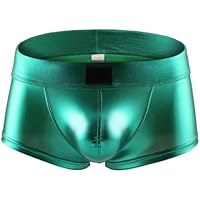 Calzoncillos bóxer brillantes para hombre, calzoncillos