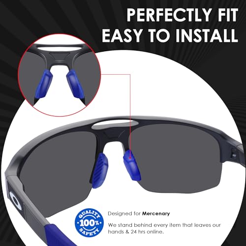 BLAZERBUCK Replacement Nose Pads Nose Piece for Oakley Mercenary OO9424 Sunglass2