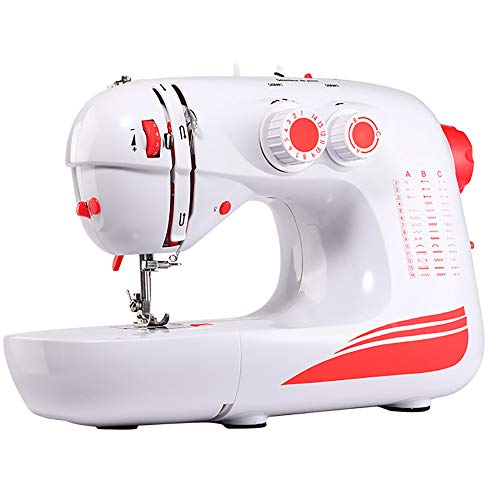 Máquina de coser con LED para crear ropa y arreglos en tu taller casero