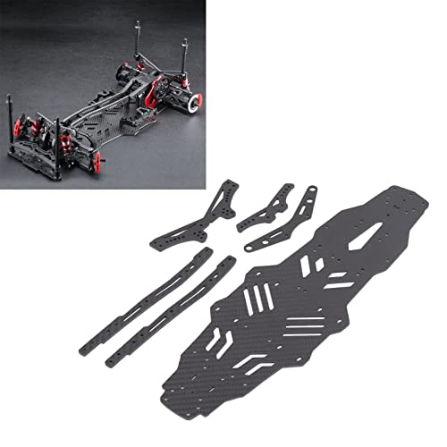 Rc Car Chassis Set, Carbon Fiber Rc Drift Car Upgrade Kit Compatible For Mst Rmx2.0S 1/10 #TOP3