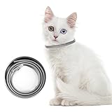 DEWEL 33cm Zecken Halsband für Katze, Floh Zecken Kragen Floh-und Zecken Prävention Halsbänder, Verstellbar Wasserdicht Katze Flohhalsband
