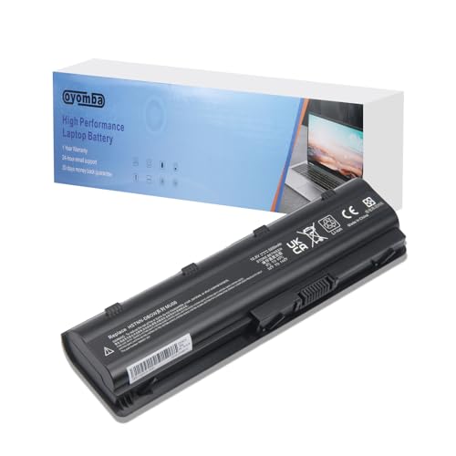 Oyomba MU06 MU09 593553-001 Batería para portátil HP G62 G42 586028-341 588178-141 WD548AA WD549AA 593562-001 584037-001...