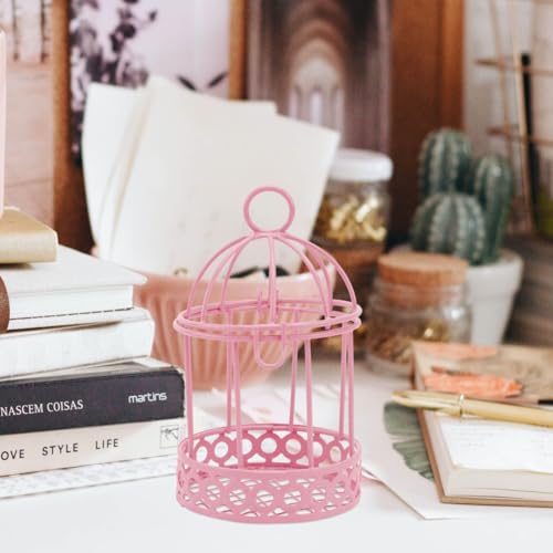 Mini cage à oiseaux décorative pour sublimer votre table de salon