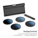 Neewer 77mm ND Lens Filter Set, ND16/ND32/ND64/ND1000, Lens Cleaning Pen, Filter Pouch, HD Filter Accessories Kit Compatible with Canon Nikon Sony Camera Lens - Image 8