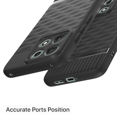 Image of Outlouders Back Cover for Motorola Moto Edge 70 Max 5G | Full Camera Protection | TPU Soft Flexible Shockproof Bumper Case (Black)