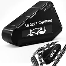 52V 21.2Ah Samsungcell Ebike Battery with 4A Fast Charger, 60A Smart BMS, XT90 Connector, Long Range Triangle Lithium Battery for 500W-3000W Electric Bike, Commuting and Off-Road Riding