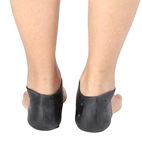 Kit de Protetores de Calcanhar de Gel para Fascite Plantar - 5 Peças, Mangas de Calcanhar e Uma Bola