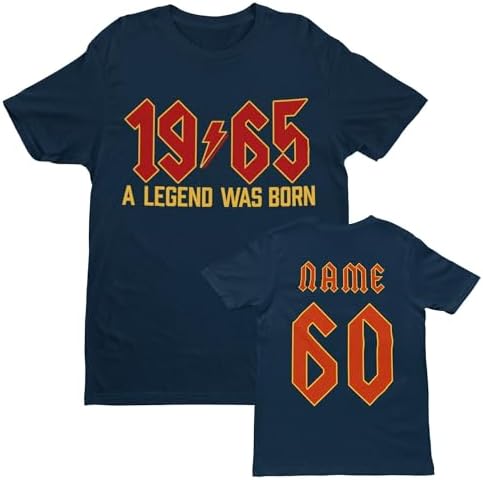 Vulfire Maglietta Donna Idea Regalo Per Compleanno, 1963 La Vita Inizia A Sessanta La Nascita Delle Leggende Stampa Divertente Festa Dei 60 Anni Nero M 109650888 - Foto 14