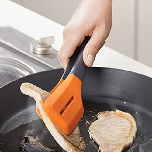 Pinzas de Cocina Pinzas para Alimentos, Silicona Resistente al Calor, para Servir Buffet, Pastelería, Barbacoa, Tamaño: 30 * 5,5 cm, Recoger Todo Tipo de Alimentos