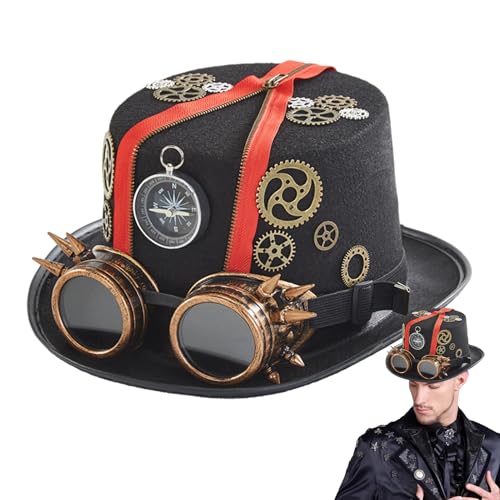 Chapeau steampunk pour homme pour réussir votre cosplay gothique sans effort - 5