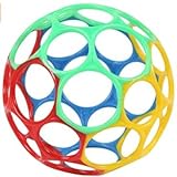 oball pelota con sonajero Los juguetes de balonmano para bebés pueden ser un regalo perfecto para los niños y pueden mejorar su experiencia visual y auditiva.