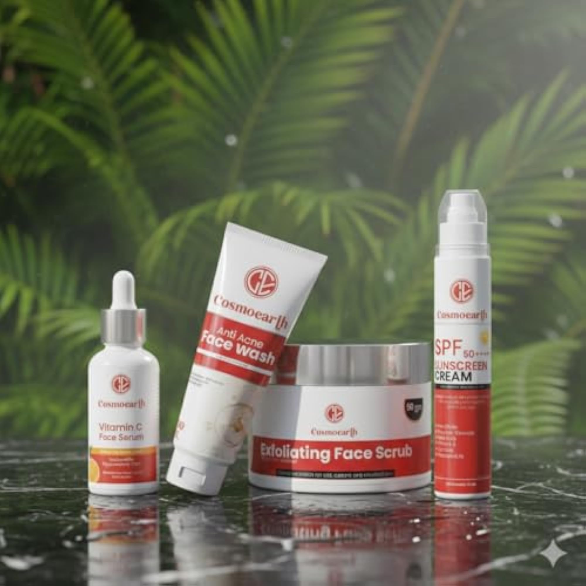 Anti-Acne Care Box, 4-Step Skincare Kit