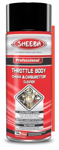 Sheeba SCTBC07 Throttle Body, Choke and Carburettor Cleaner (160 ml)