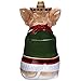 Pacific Giftware Red and Green Mexican Chihuahua Ceramic Decorative Storage Jar Container for Cookies Treats Snacks Cute Kitchen Counter Decor 10.25