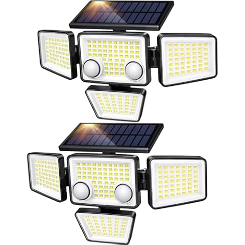 LYWALT 3000LM Solar Flood Lights Cover