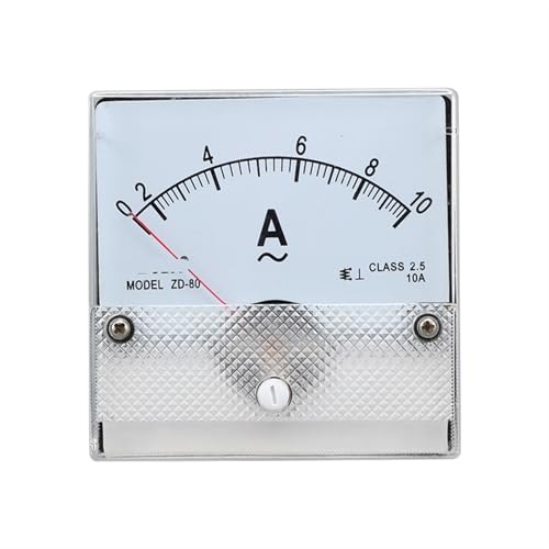 Compteur analogique direct CA 80A pour tableau électrique 80x80 mm