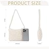 EVEOUT Gehäkelte Handtasche für Damen Mädchen Kleine gestrickte Clutch Tote Sommer Gewebte Schultertaschen #1