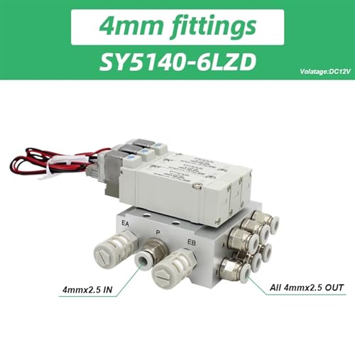 Électrovanne SY5140 pour simplifier les circuits pneumatiques complexes
