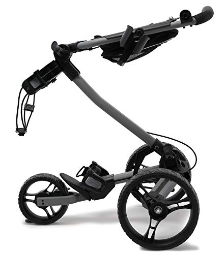 Trilite Golf Push Cart | Lightweight and Folding Golf Cart | Adjustable Golf Bag Stand - Image 4