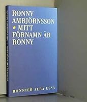 Mitt förnamn är Ronny 9134518185 Book Cover