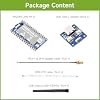 Waveshare RP2040-LoRa Development Board, Integrates SX1262 RF Chip, Long-Range Communication, HF Kit, Bundle with USB Type-C Adapter Board and 8PIN FPC Cable ~15cm