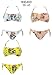 Bikini de Dos Piezas para Mujer Traje de baño Acolchado Estampado con...