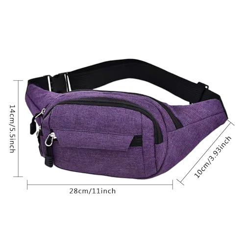 Bolsa de cinturón de correr para el senderismo y riñonera de gran capacidad 5