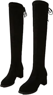 [Ｍｉｎｅｓａｍ] ロングブーツ レディース ニーハイブーツ 美脚 滑りにくい 長靴 レディース 秋冬